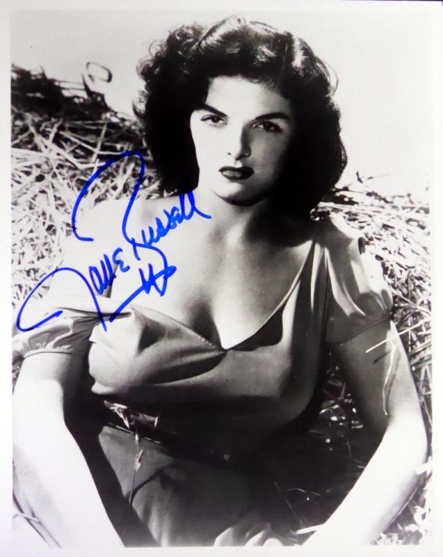 Actress JANE RUSSELL - Movie Photo: Jane Russell (1921-2011) Actress. Russell was of Hollywood's leading sex symbols in the 1940s and 1950s. She had her first film role in 1943 in The Outlaw. In 1947, she starred in multiple films in th