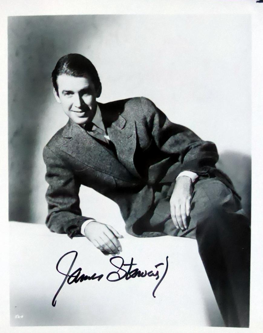 Actor JAMES STEWART - Photo: James Stewart (1908-1997) Actor. Stewart began his film career in 1935 and soon gained popularity for his lanky good looks, slow drawl and shy, homespun charm, evident in Mr. Smith Goes to Washington.