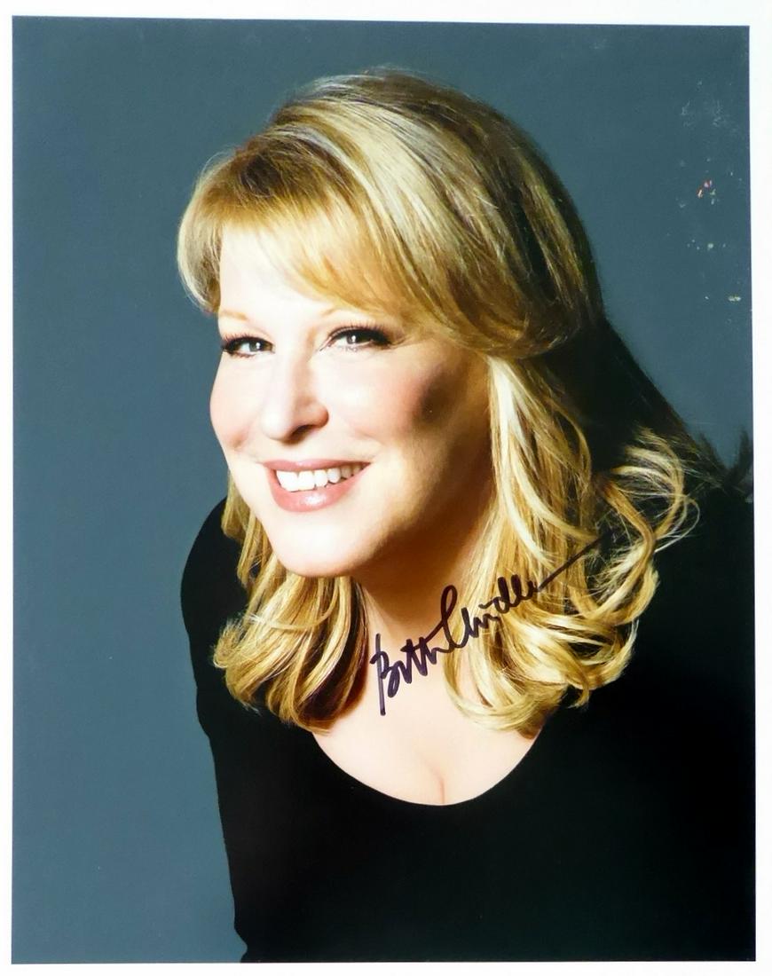 Singer, Actress BETTE MIDLER - Color Photo: Bette Midler (1945- ) Singer, actress. Midler began performing at the Continental Baths, a bathhouse catering to gay men. That same year she also made the first of several appearances on The Tonight S