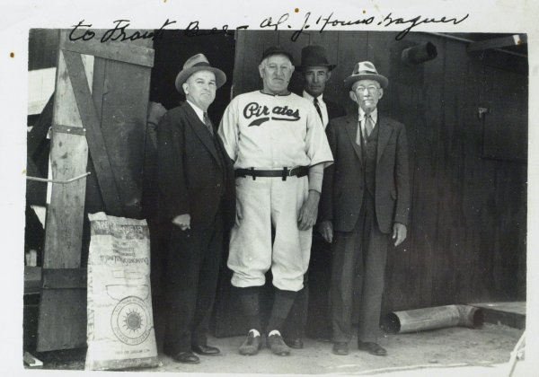 1936 HOFer Pirate HONUS WAGNER - Photo Signed: Honus Wagner (1874-1955) Wagner broke into the big leagues by hitting .344 in 1897 with Louisville, the first of 17 consecutive seasons of hitting over .300, including eight as the National League bat