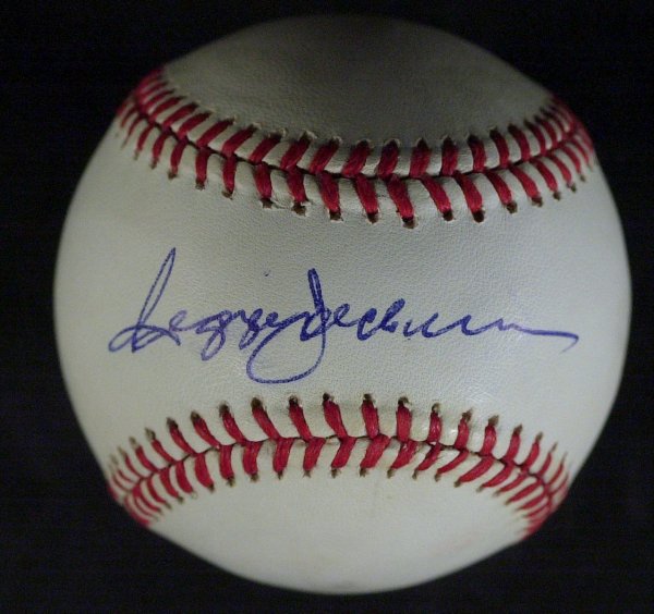 Mr Oct REGGIE JACKSON - AL Baseball Signed: Reggie Jackson (1946- ) Jackson hit 563 career home runs. A terrific player in the clutch and an intimidating cleanup hitter, Jackson compiled a lifetime slugging percentage of .490 and earned America