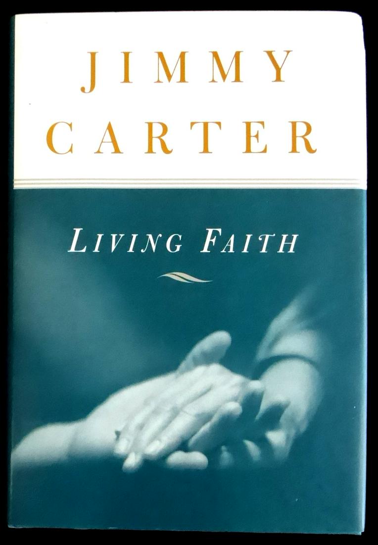 39th Pres JIMMY CARTER - His Book, "Living Faith" (1 of 2)