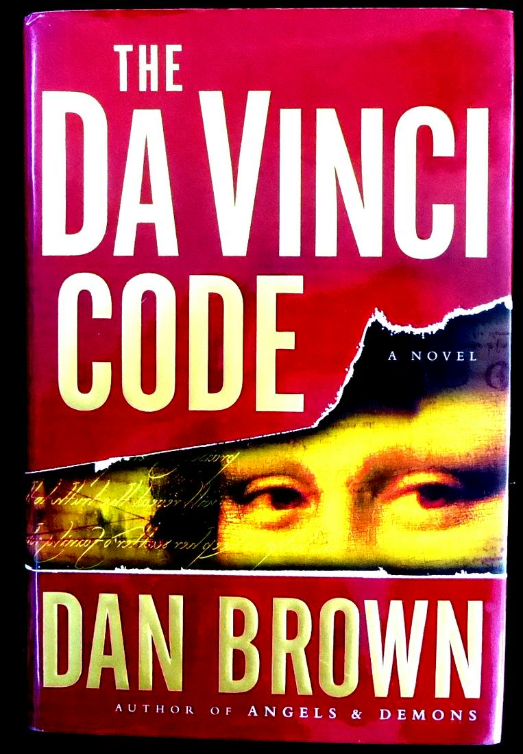 Author DAN BROWN - His Book, DaVinci Code (1 of 2)