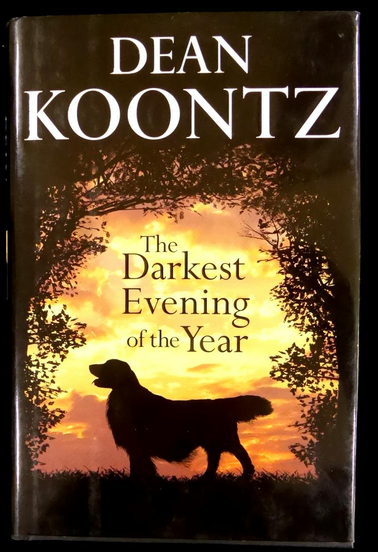 Author DEAN KOONTZ - His Book Signed, 1st Ed (1 of 2)
