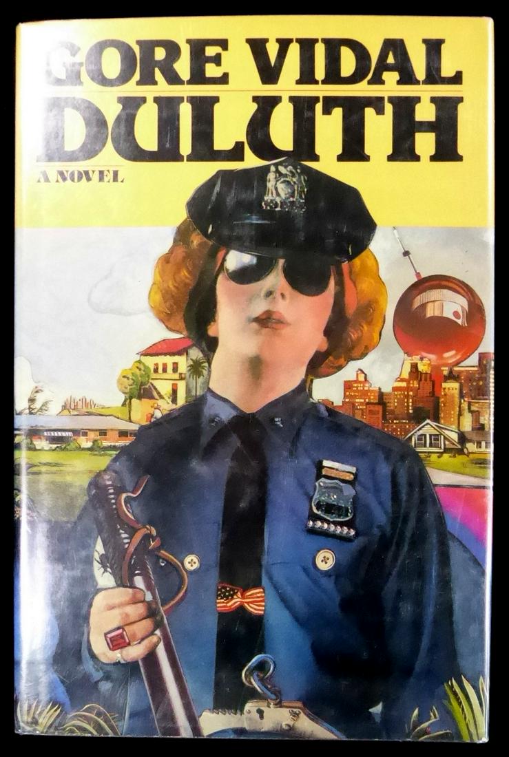 Author GORE VIDAL - His  Book, "Duluth", 1st Ed (1 of 2)