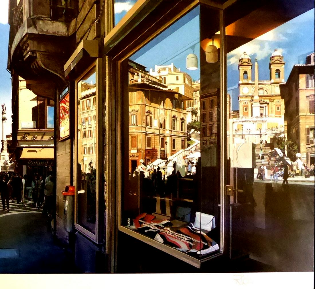 Photo Artist RICHARD ESTES - Photo Signed (1 of 2)