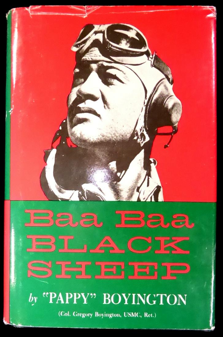 Black Sheep Ace PAPPY BOYINGTON - His Book Signed (1 of 2)