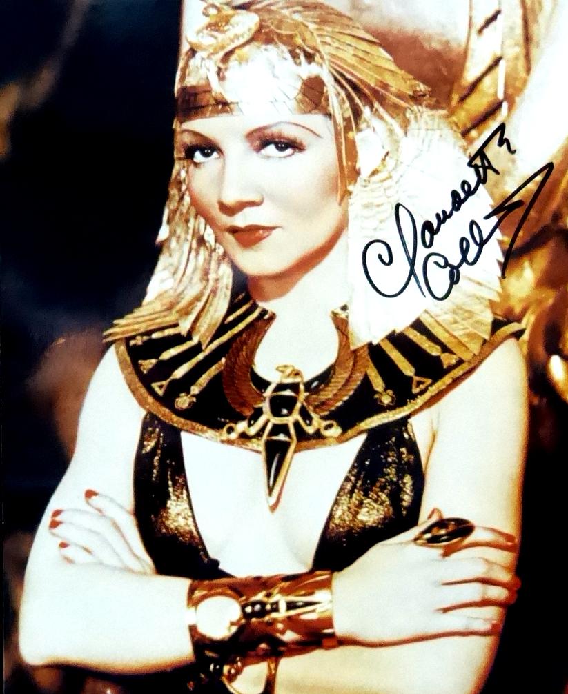 Actress CLAUDETTE COLBERT - Cleopatra Photo (1 of 1)