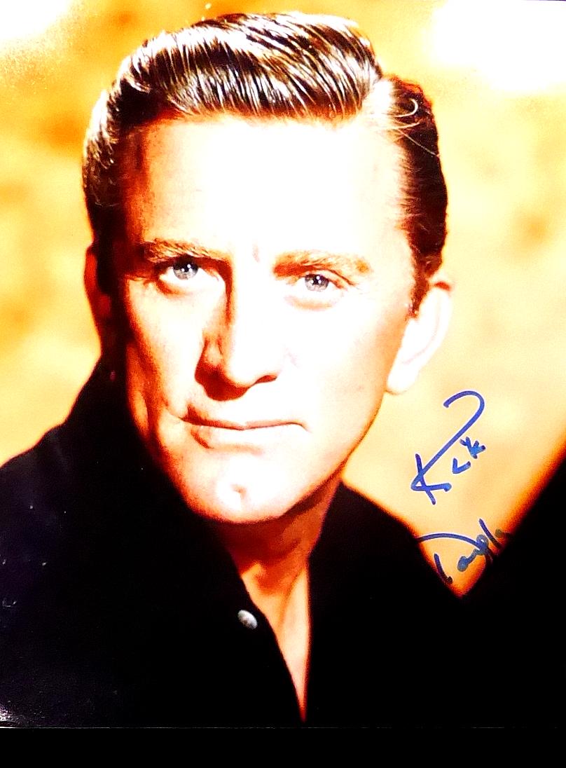 Actor KIRK DOUGLAS - Photograph Signed (1 of 1)