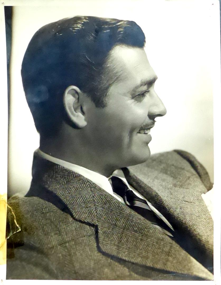 Actor CLARK GABLE - Oversized Photograph Signed (1 of 1)