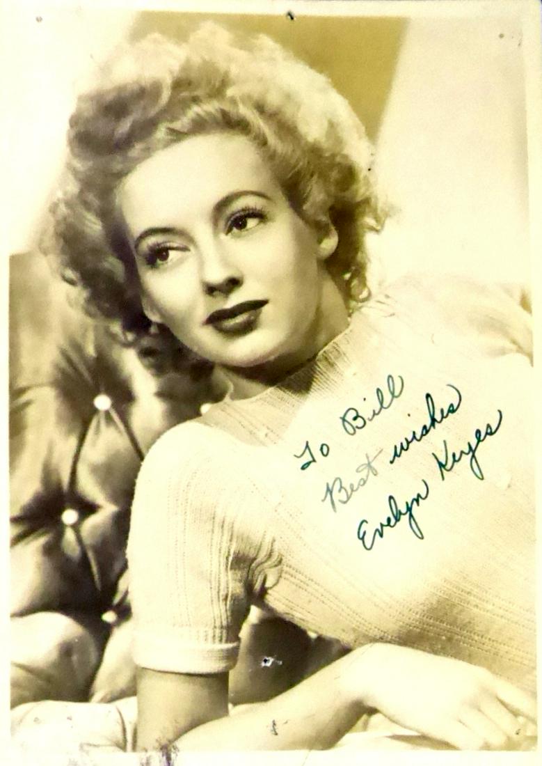 Actress EVELYN KEYES - Photo Signed (1 of 1)