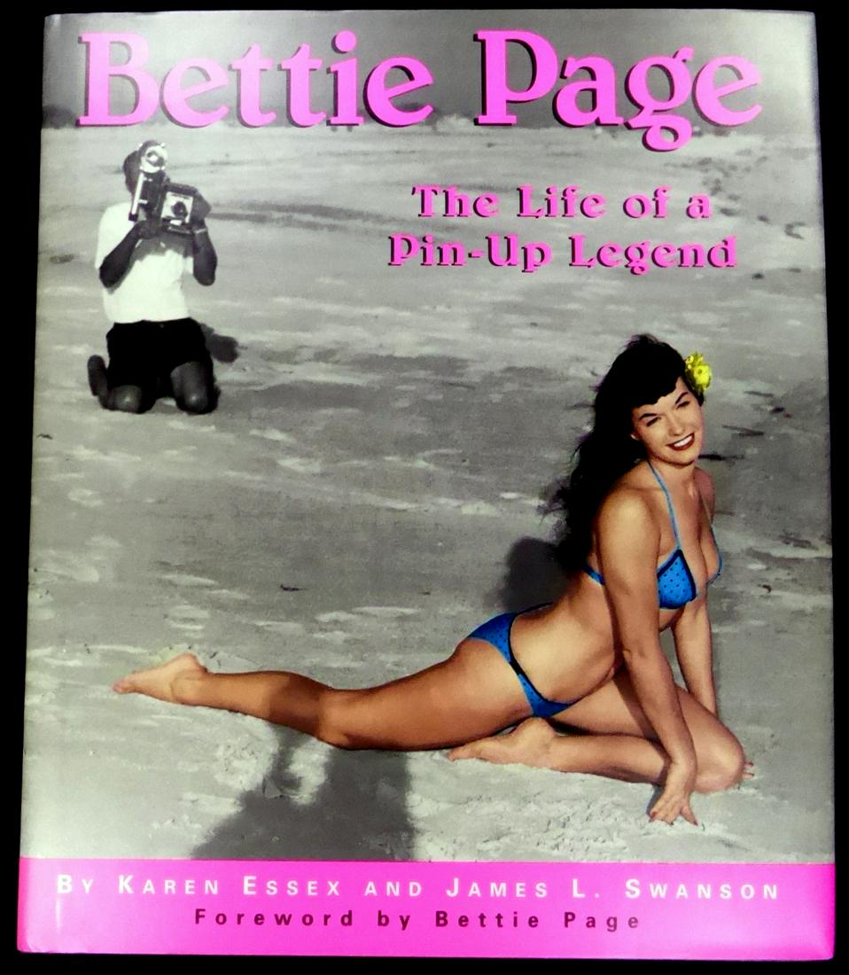 Model BETTIE PAGE - Her Book Signed, 1st Ed (1 of 2)