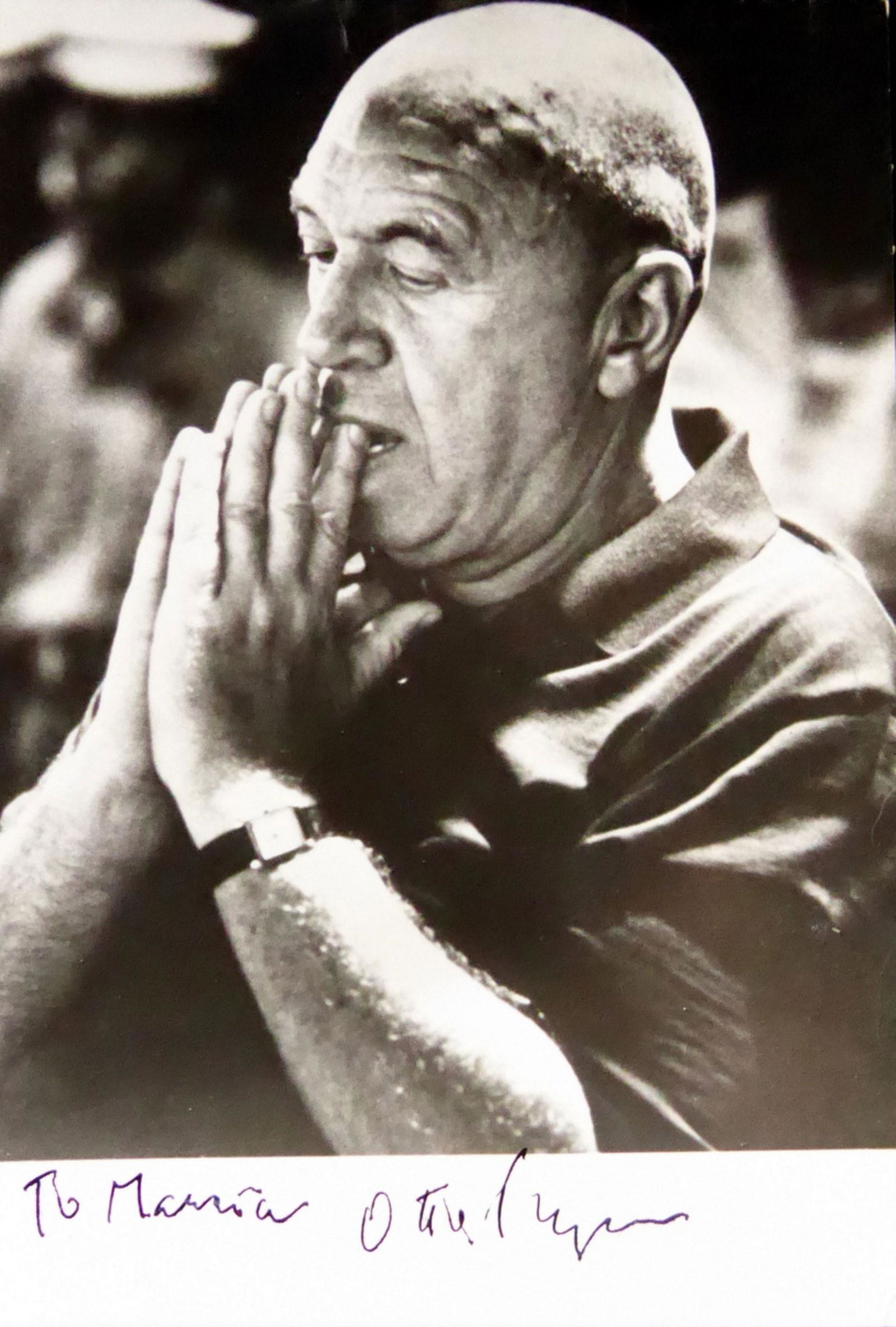 Director OTTO PREMINGER - Photo Signed (1 of 1)