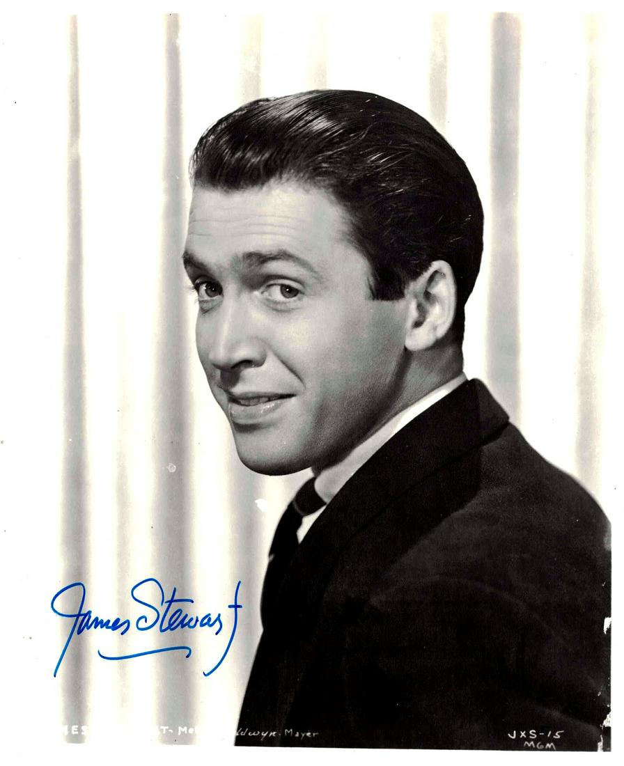 Actor JAMES STEWART- Photo Signed (1 of 1)