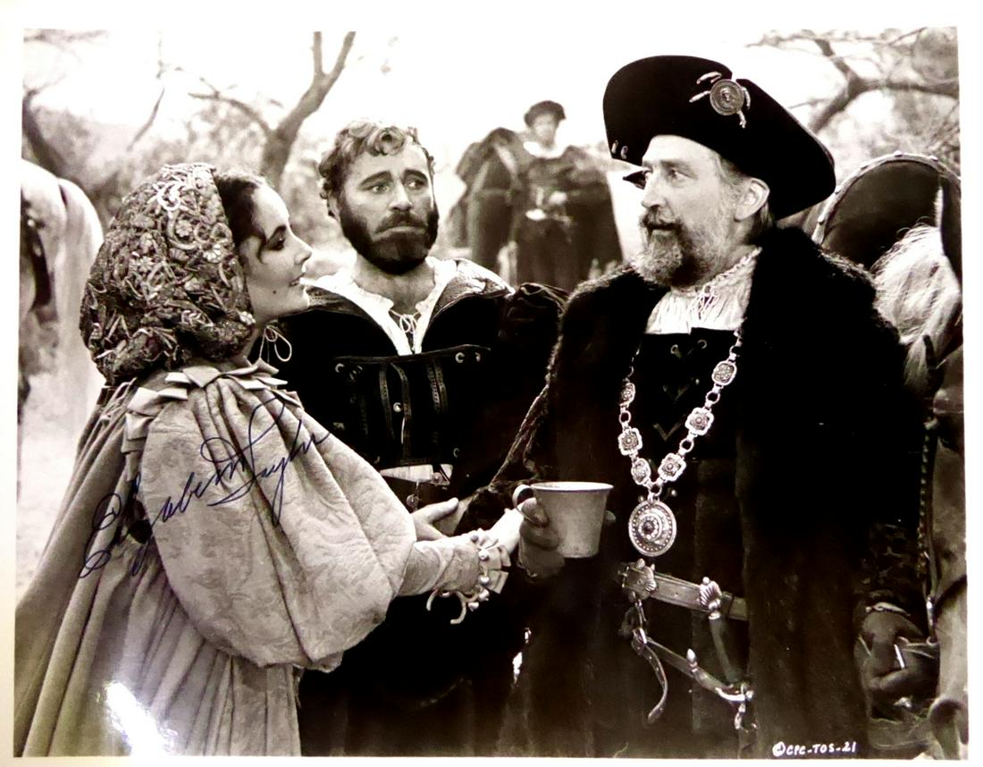 Actress ELIZABETH TAYLOR - 1952 Movie Photo Signed (1 of 1)