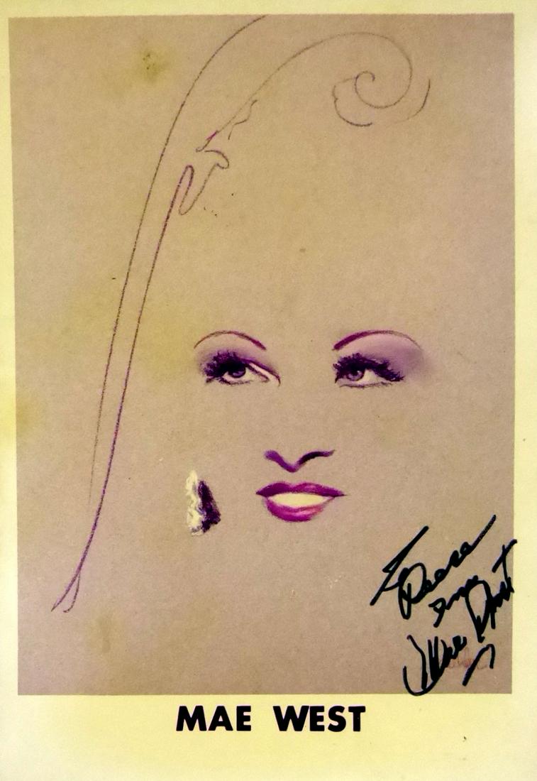 Actress MAE WEST- Photo Signed (1 of 1)