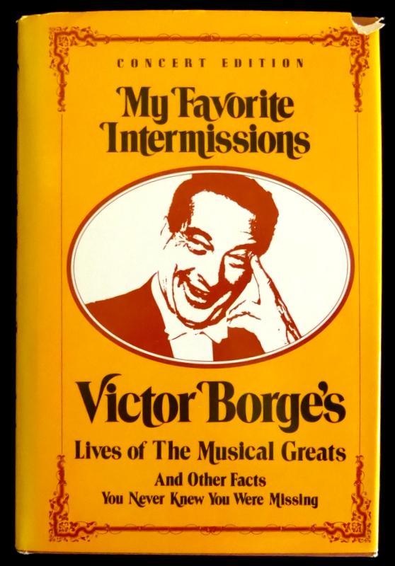 Danish Comic Pianist VICTOR BORGE - His Book Signed (1 of 2)