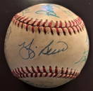 1958 New York Yankees Signed Baseball