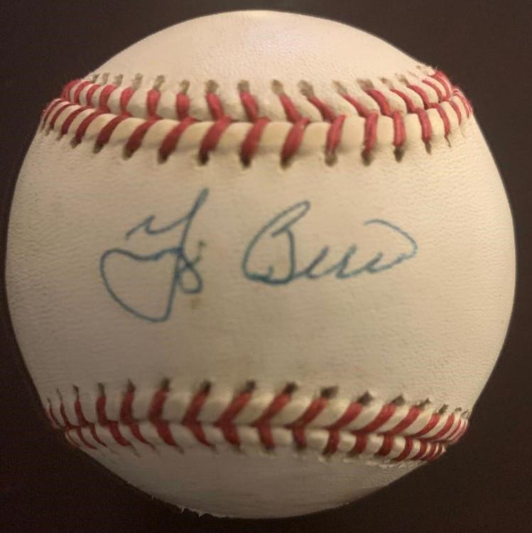 Berra,Yogi Signed Baseball (1 of 3)