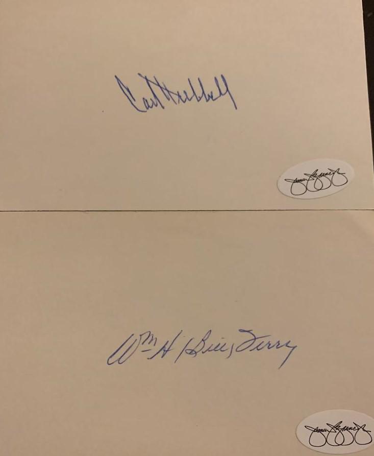 Giants Legends Signed Cards (1 of 1)