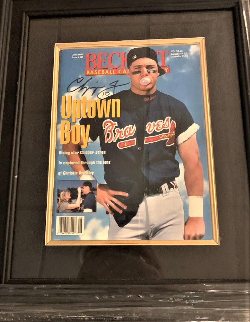 Jones,Chipper Signed/Framed Photo (1 of 1)