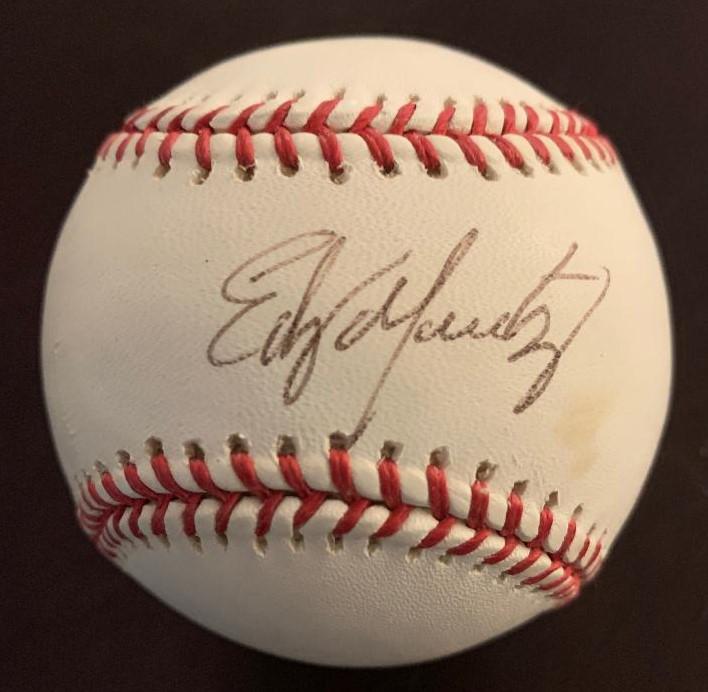 Martinez,Edger Signed Baseball (1 of 2)