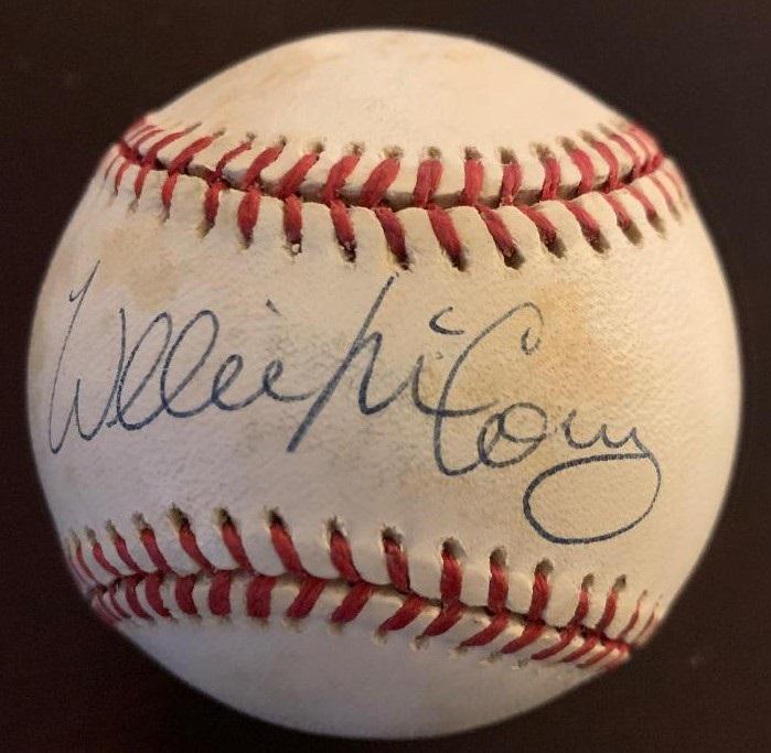McCovey,Willie Signed Baseball (1 of 2)