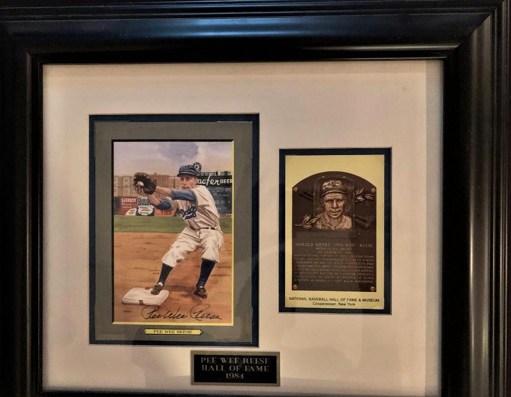 Reese,Pee Wee Signed/Framed Print (1 of 1)