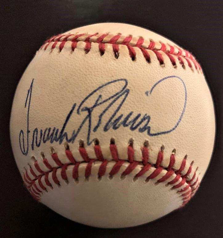 Robinson,Frank Signed Baseball (1 of 2)