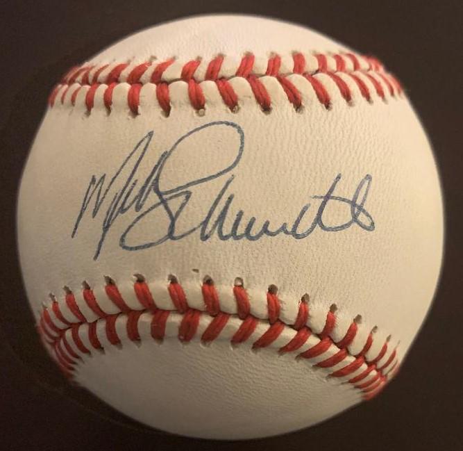 Schmidt,Mike Signed Baseball (1 of 2)