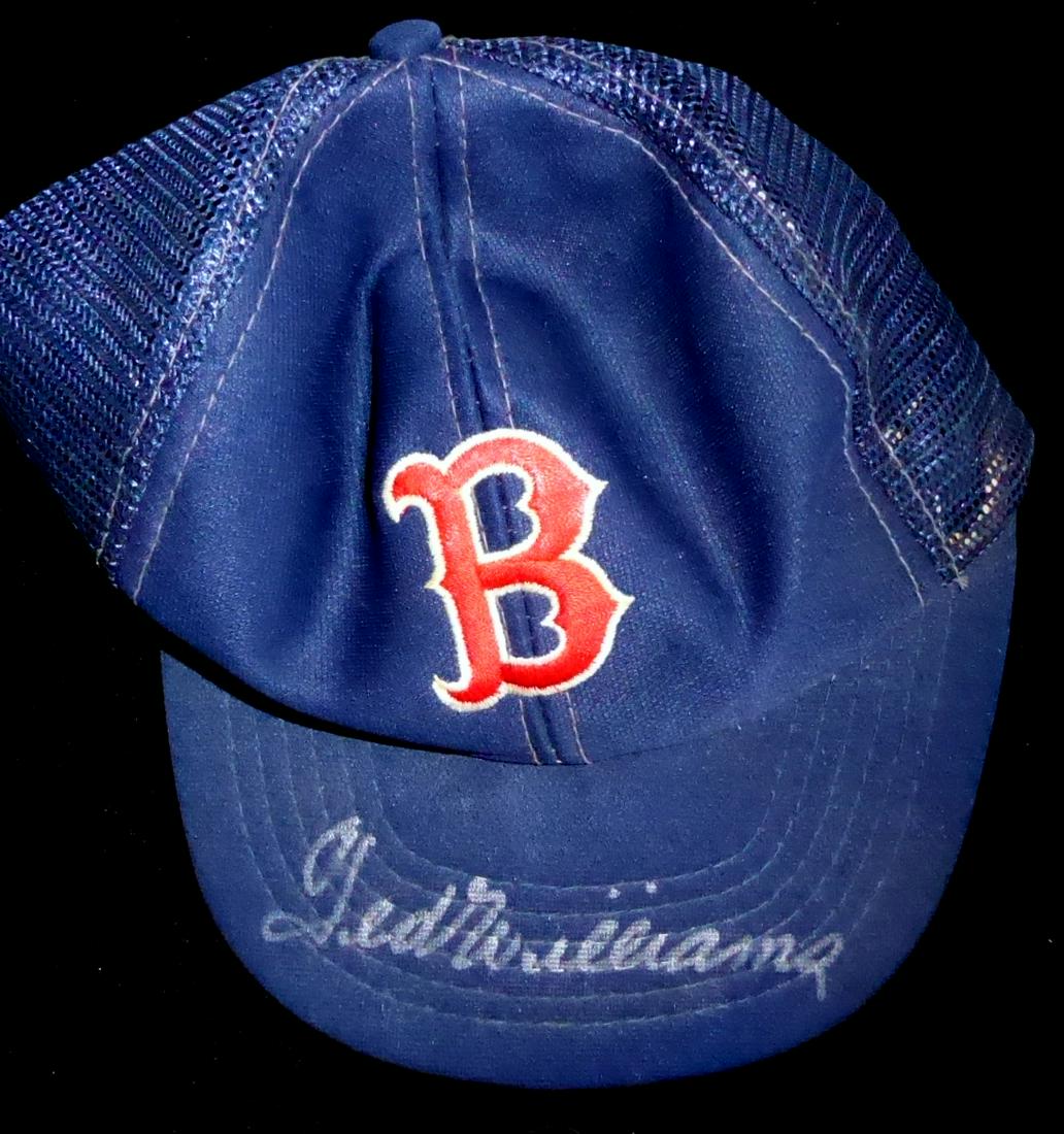 Williams,Ted Signed Baseball Cap (1 of 1)