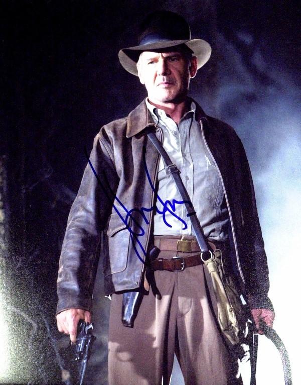 Harrison Ford - Photo: Harrison Ford (1942- ) Actor. Ford starred in two of the biggest box office successes of the 20th century: as Han Solo in Star Wars series and as Indiana Jones in Raiders of the Lost Ark. 8" x 10" col
