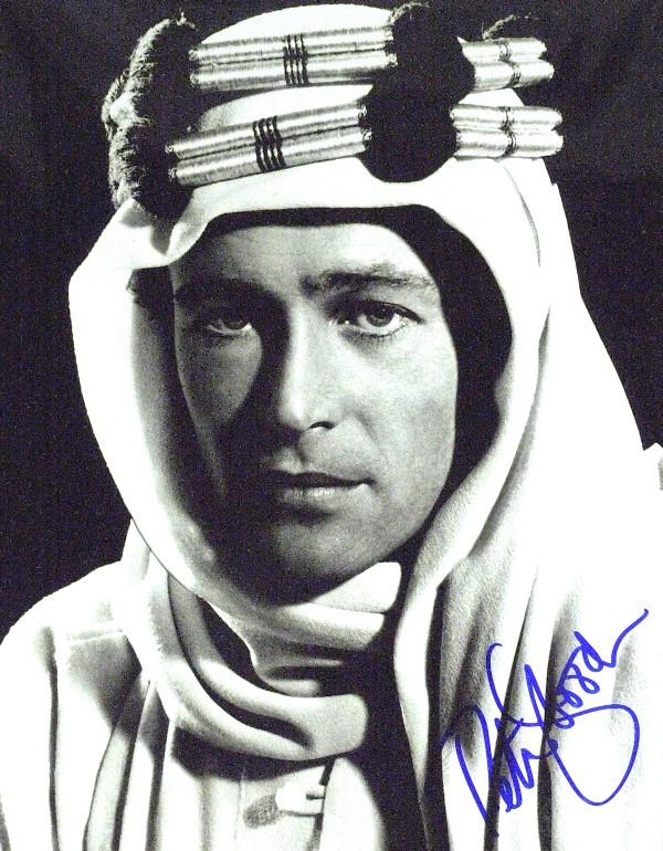 Peter O'Toole - Photo: Peter O'Toole (1932- ) British actor. O'Toole catapulted to stardom with his portrayal of T. E. Lawrence in the desert epic Lawrence of Arabia. He was a major star of the 1960s and early 1970s, winnin