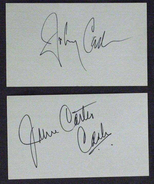 June Carter Cash & Johnny Cash - Cards: Johnny Cash and June Carter Cash (1929-2003) Country singer, songwriter. Cash was the daughter of country music legend Maybelle Carter, the wife of Johnny Cash and the writer of the contemporary class