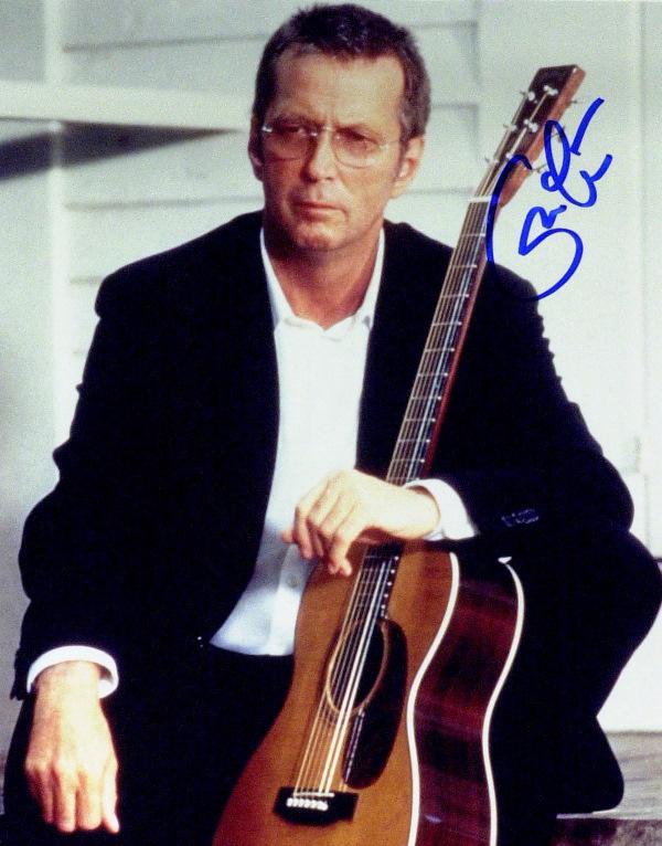 Eric Clapton - Photo: Eric Clapton (1945- ) British musician. Clapton launched his solo career with the release of his self-titled debut album in mid-1970, he was long established as one of the world's major rock stars due