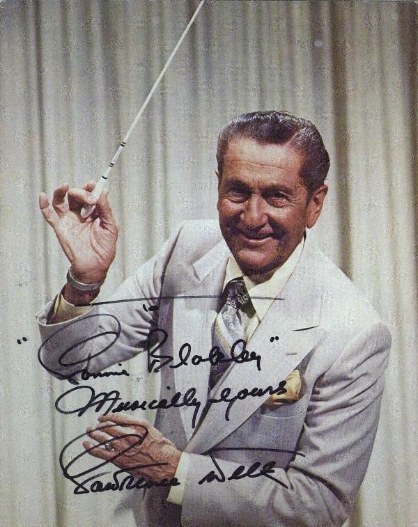 Lawrence Welk - Two Photographs: Lawrence Welk (1903-1992) Bandleader. Welk had been performing music professionally for more than thirty-five years before garnering national exposure as host of his own television program in 1951. Fo