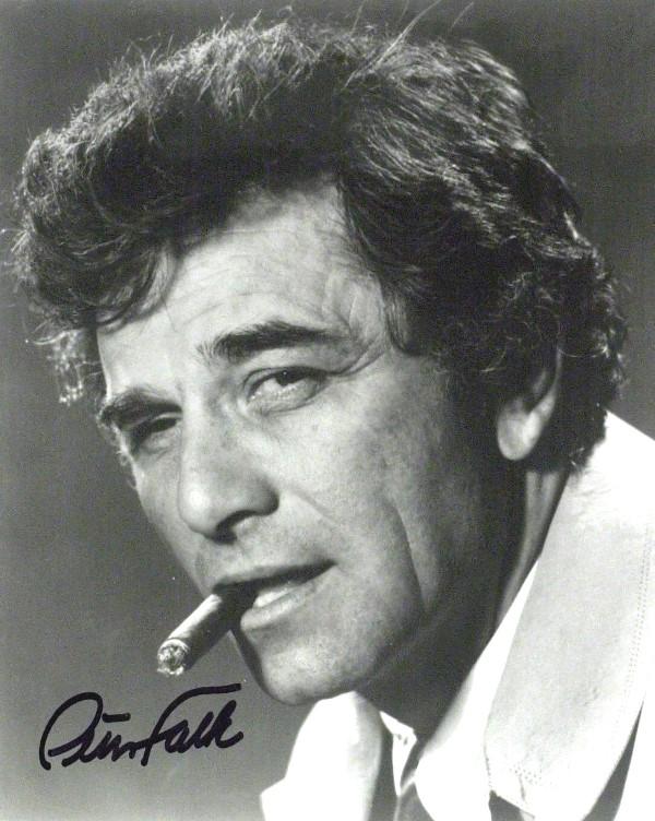 Lt Columbo Peter Falk - Photo: Peter Falk (1927- ) Actor. Falk best known for his role as Lieutenant Columbo in the elevision series Columbo.. He appeared in numerous films and television guest roles, and has been nominated for an