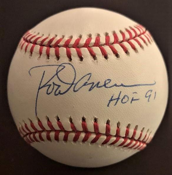 Carew,Rod Signed Baseball (1 of 2)