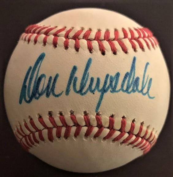 Drysdale,Don Signed Baseball (1 of 2)