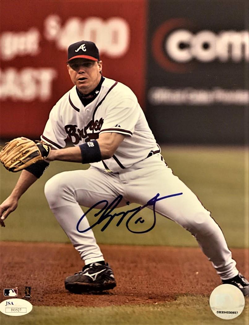 Jones, Chipper Signed Photo (1 of 1)