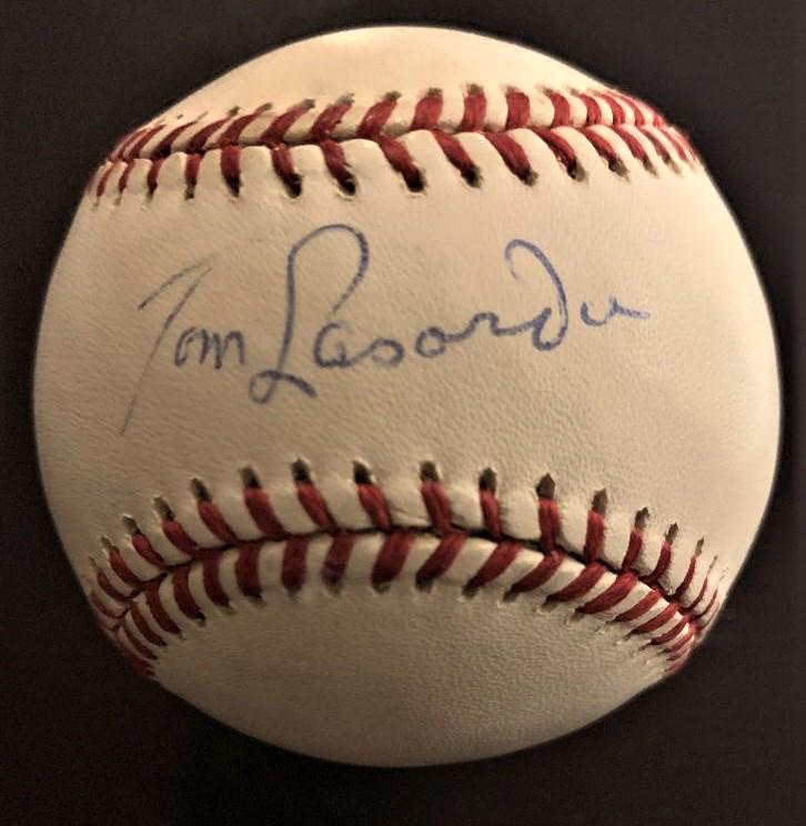 Lasorda, Tommy Signed Baseball (1 of 2)