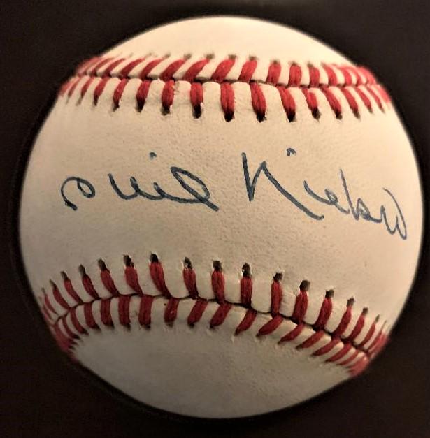 Neikro,Phil Signed Baseball (1 of 2)