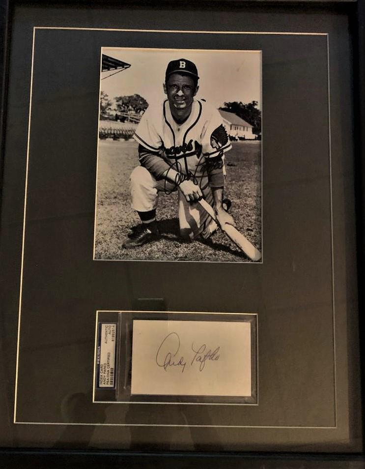 Pafko, Andy Signed/Framed Photo (1 of 1)