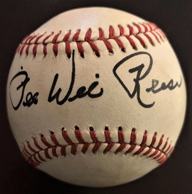 Reese,Pee Wee Signed Baseball (1 of 2)
