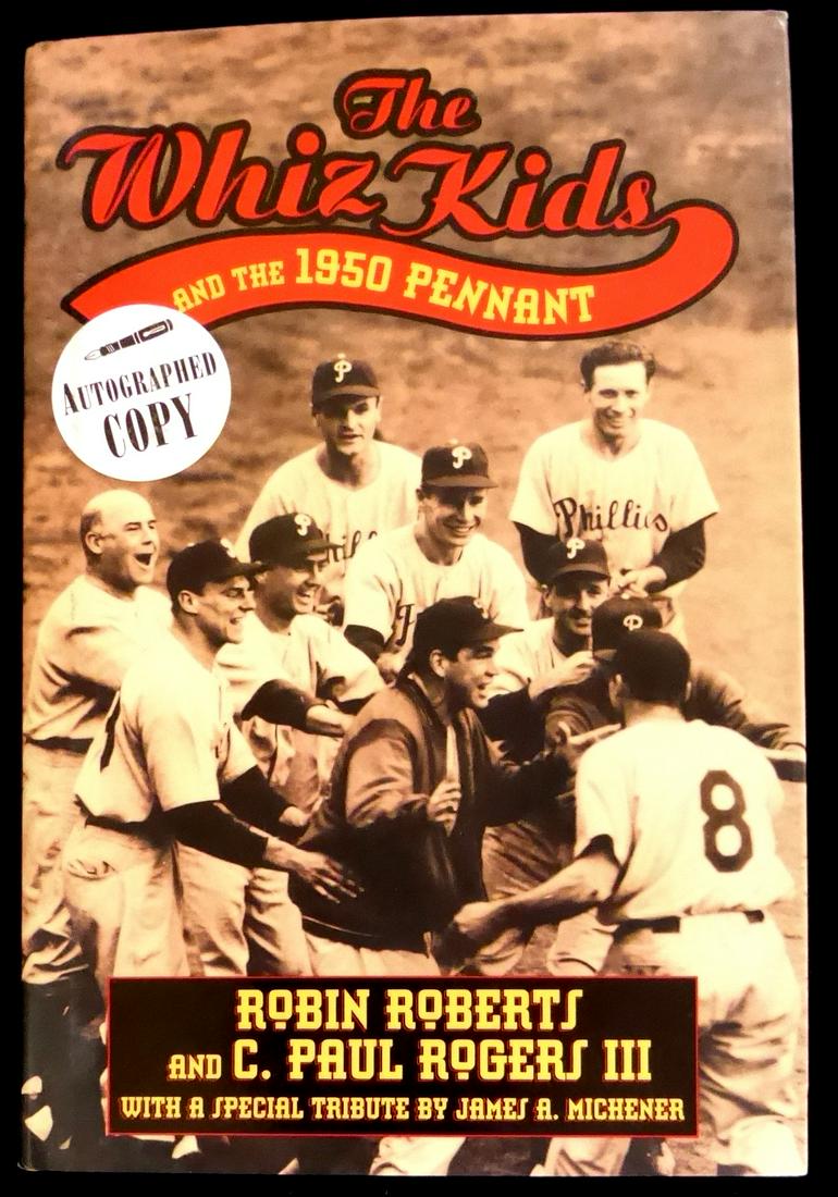 Roberts, Robin - Book, Whiz Kids: Robin Roberts (1926-2010) Pitcher. From 1950-1955, Roberts was arguably the most dominant pitcher in the league. He recorded six straight 20-win seasons and in 1950 led the â€œWhiz Kids” to