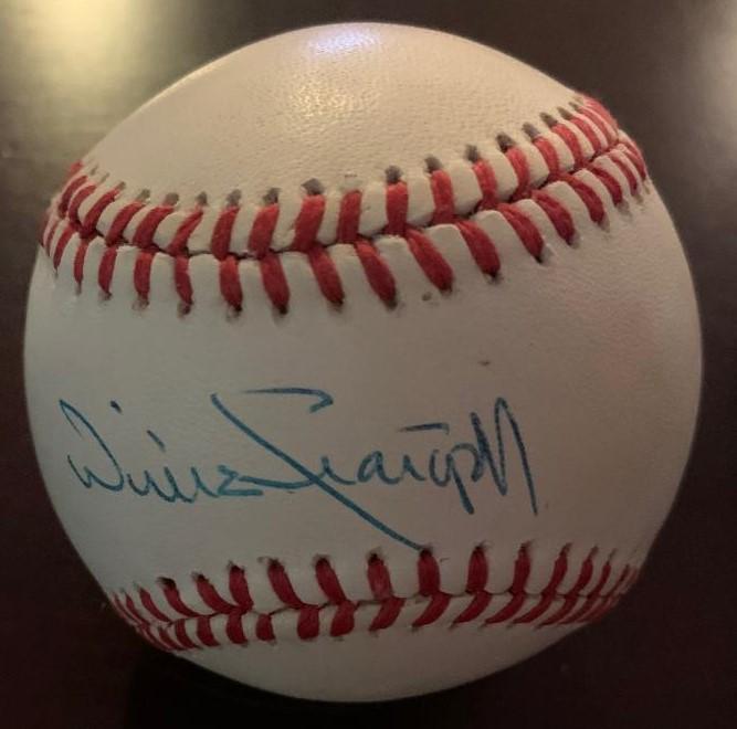Stargell,Willie Signed Baseball (1 of 2)
