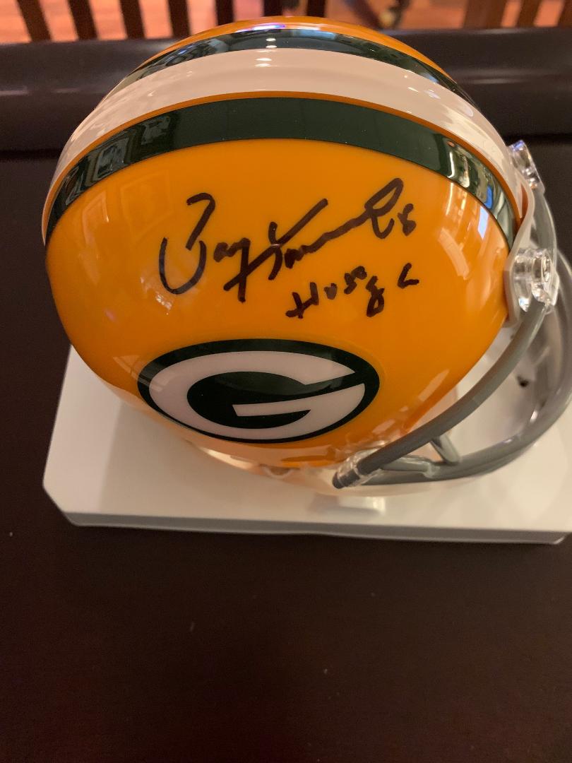 Hornung,Paul Signed Mini Helmet (1 of 2)