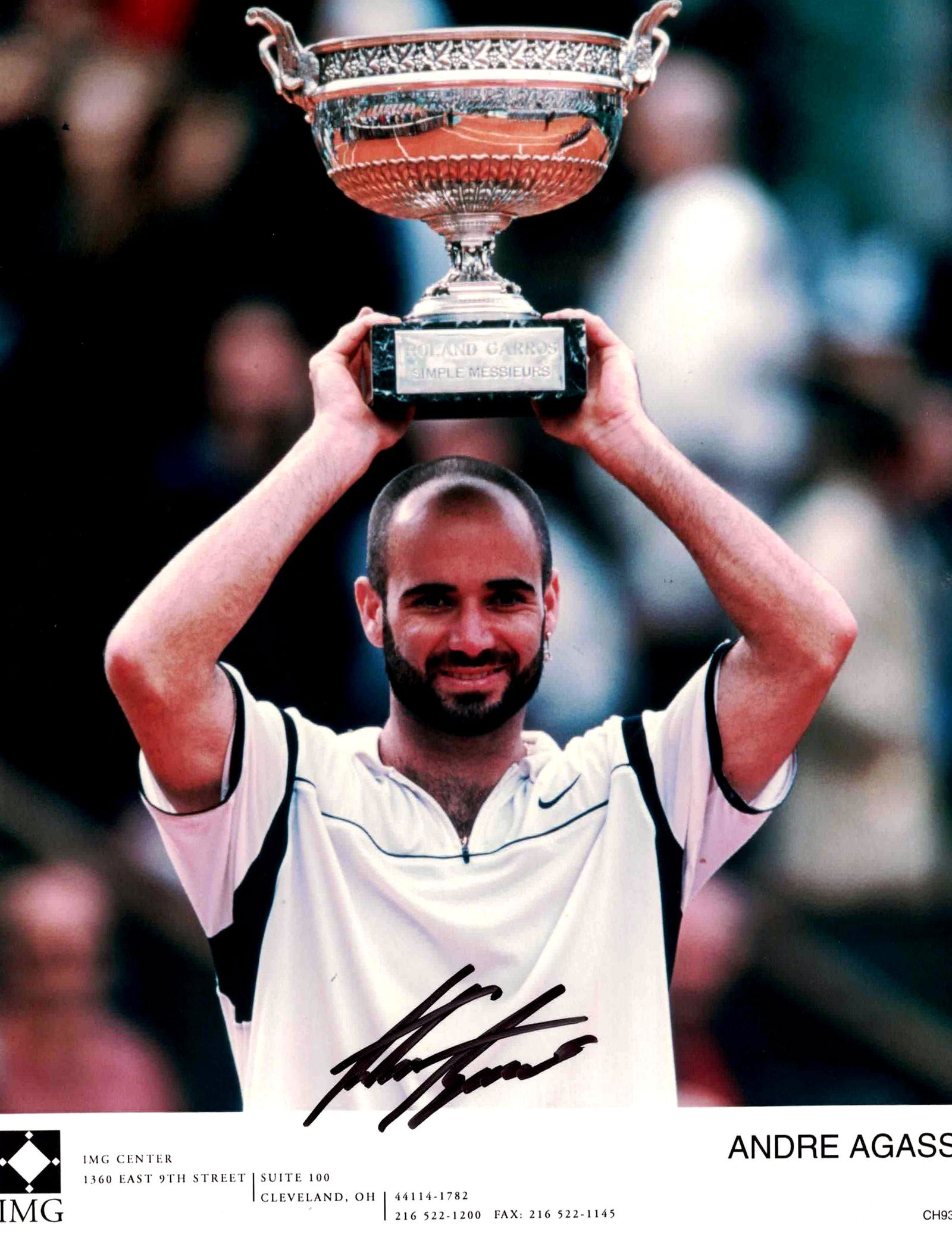 Agassi,Andre Signed Photo (1 of 1)