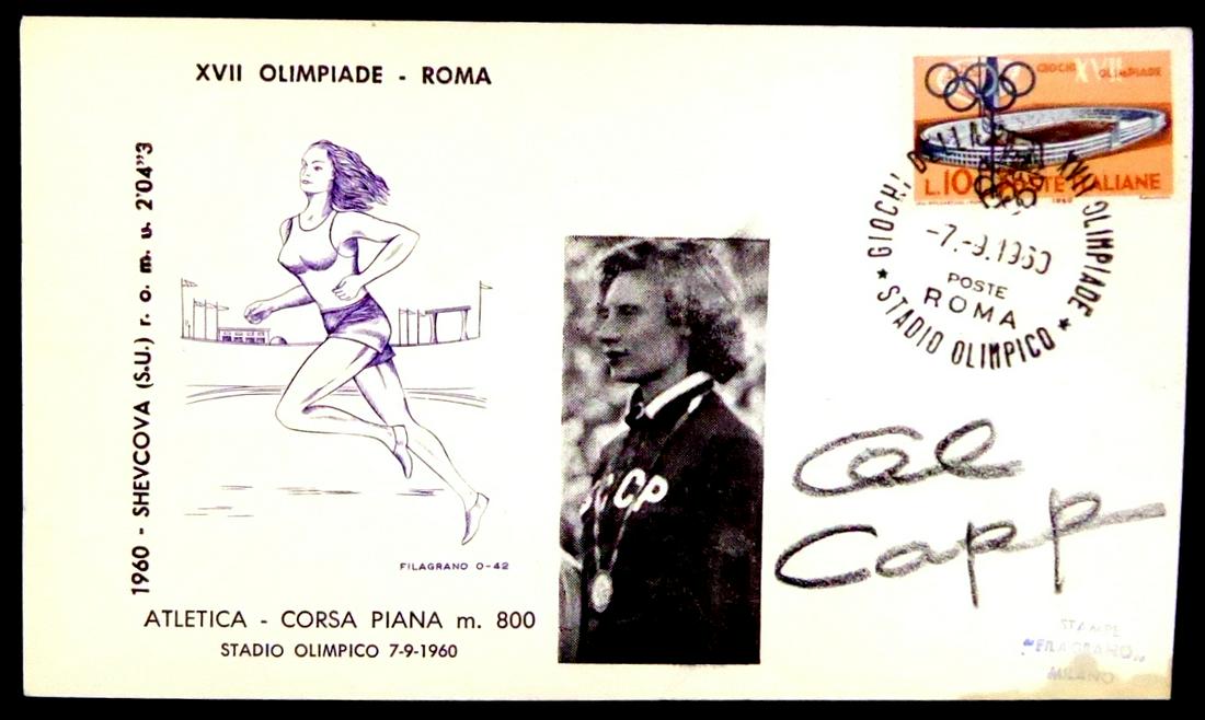 CARTOONISTS: CAPP, MYERS and FOX - Collection: Cartoonists. Three postal covers signed by cartoonists Al Capp, Russell Myers and Gill Fox. Al Capp (1909-1979) Capp is best known for the satirical comic strip Li'l Abner, which he created in 1934 an