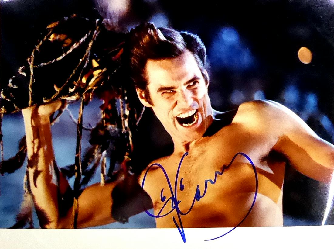 Canadan Actor, Comedian JIM CARREY - Photo Signed (1 of 1)